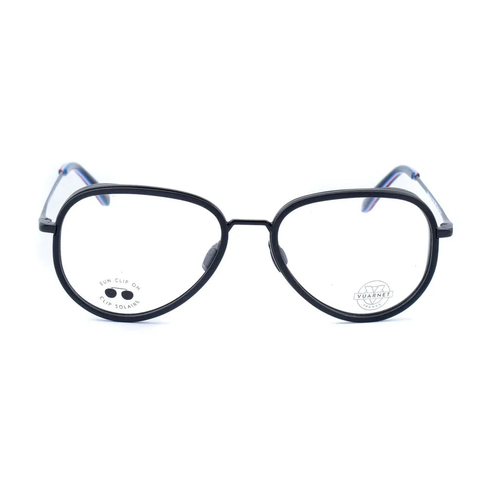 Vuarnet Black Stainless Steel Glasses (Frames) - Zeiniez