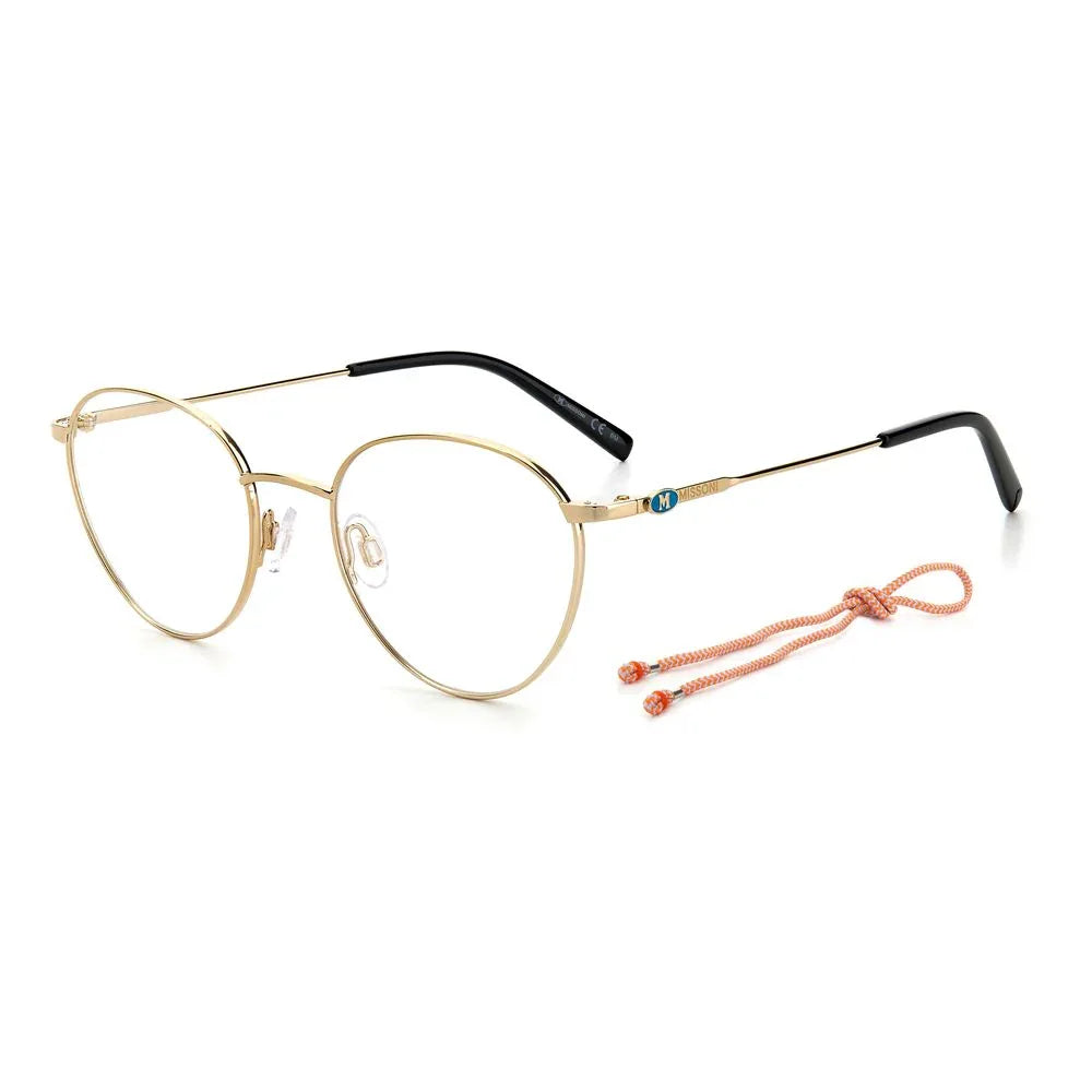 M Missoni Gold Metal Glasses (Frames) - Zeiniez