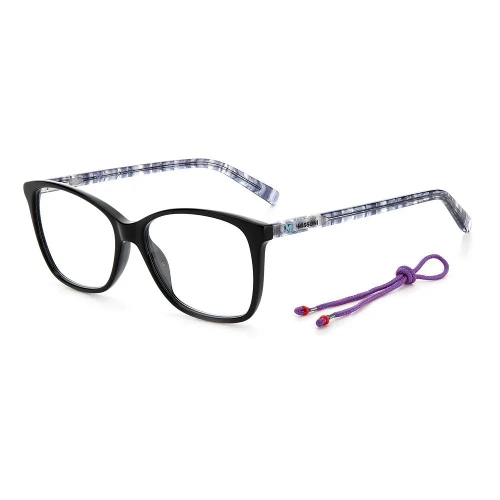 M Missoni Black Acetate Glasses (Frames) - Zeiniez