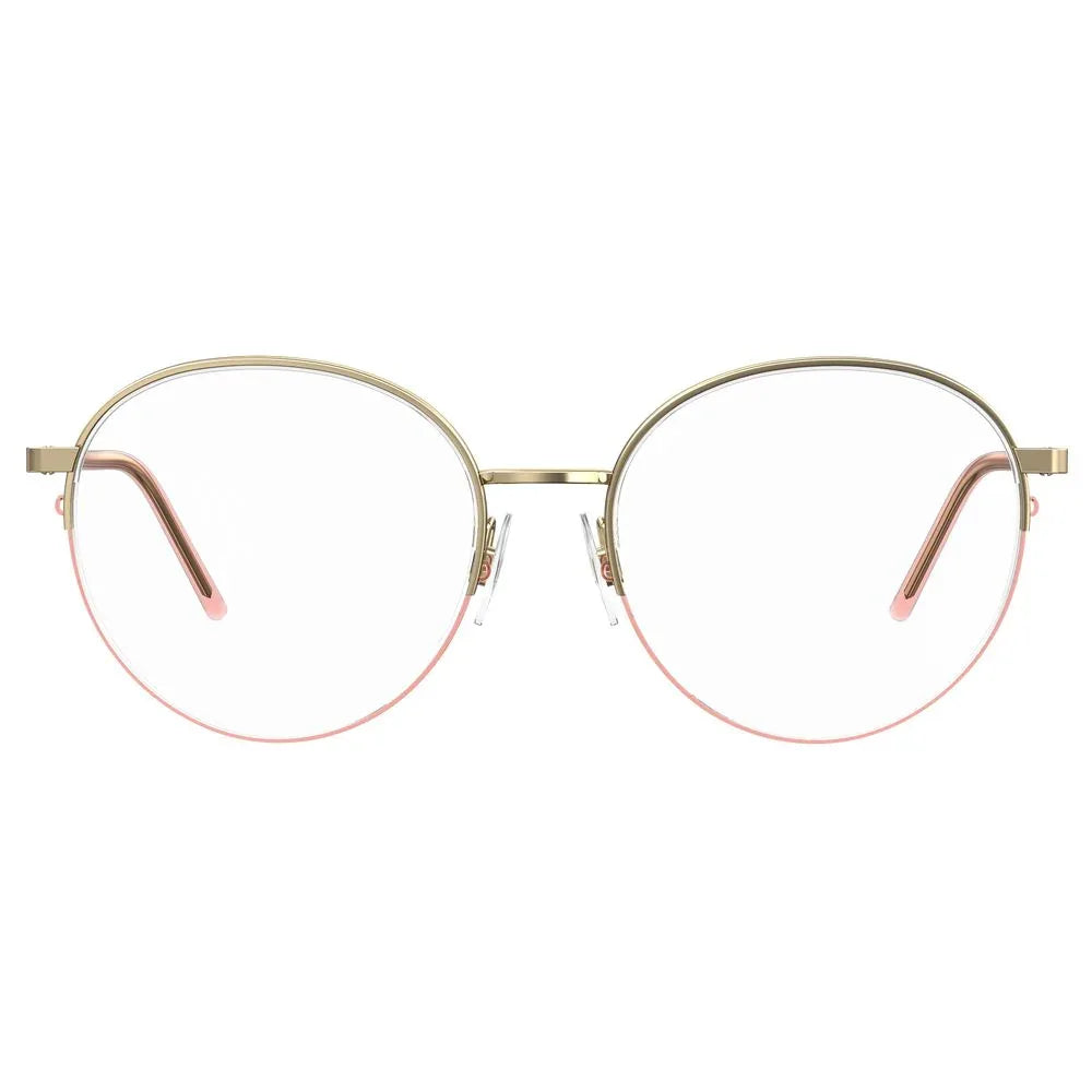 Love Moschino Rose Gold Metal Glasses (Frames) - Zeiniez
