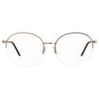 Love Moschino Gold Metal Glasses (Frames) - Zeiniez