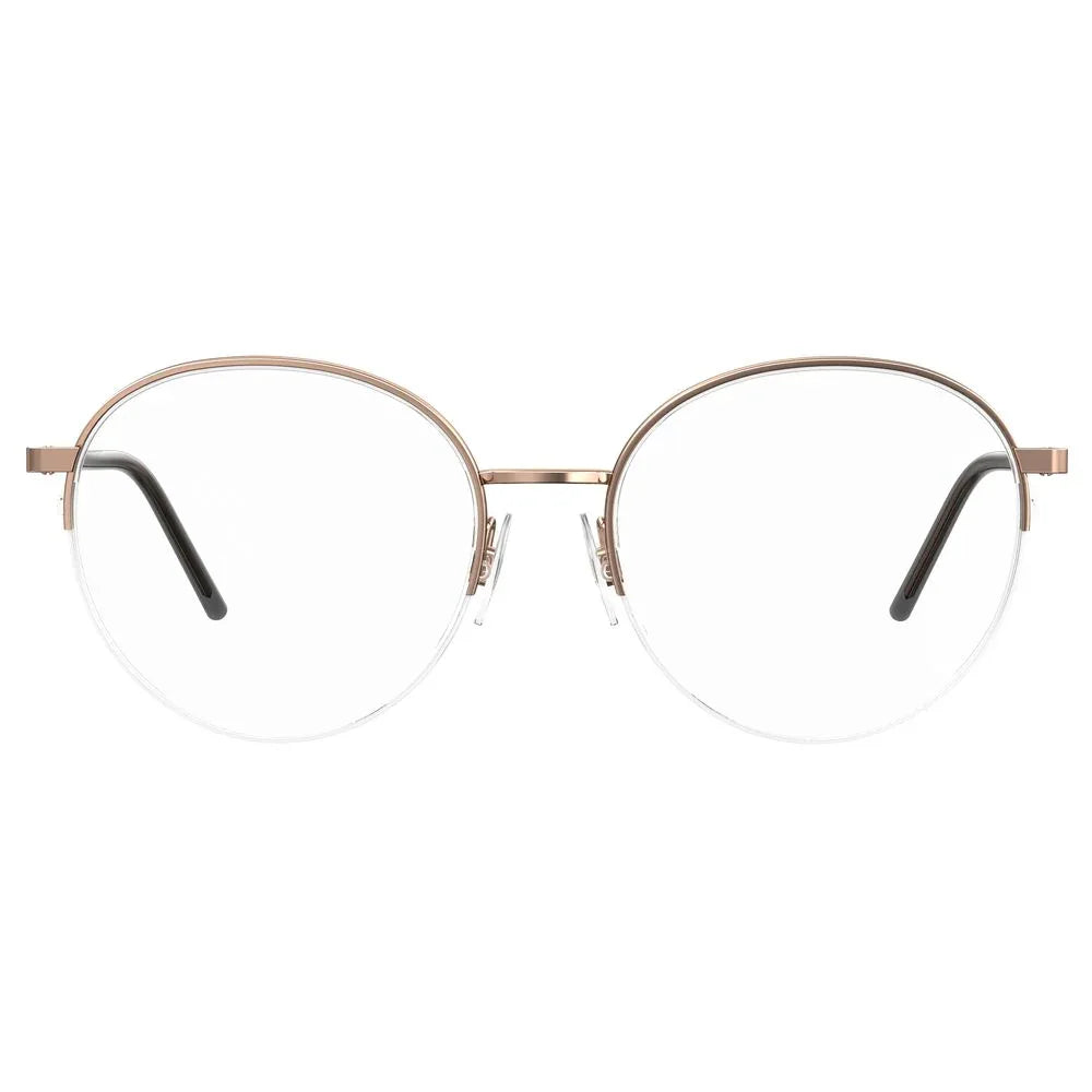 Love Moschino Gold Metal Glasses (Frames) - Zeiniez