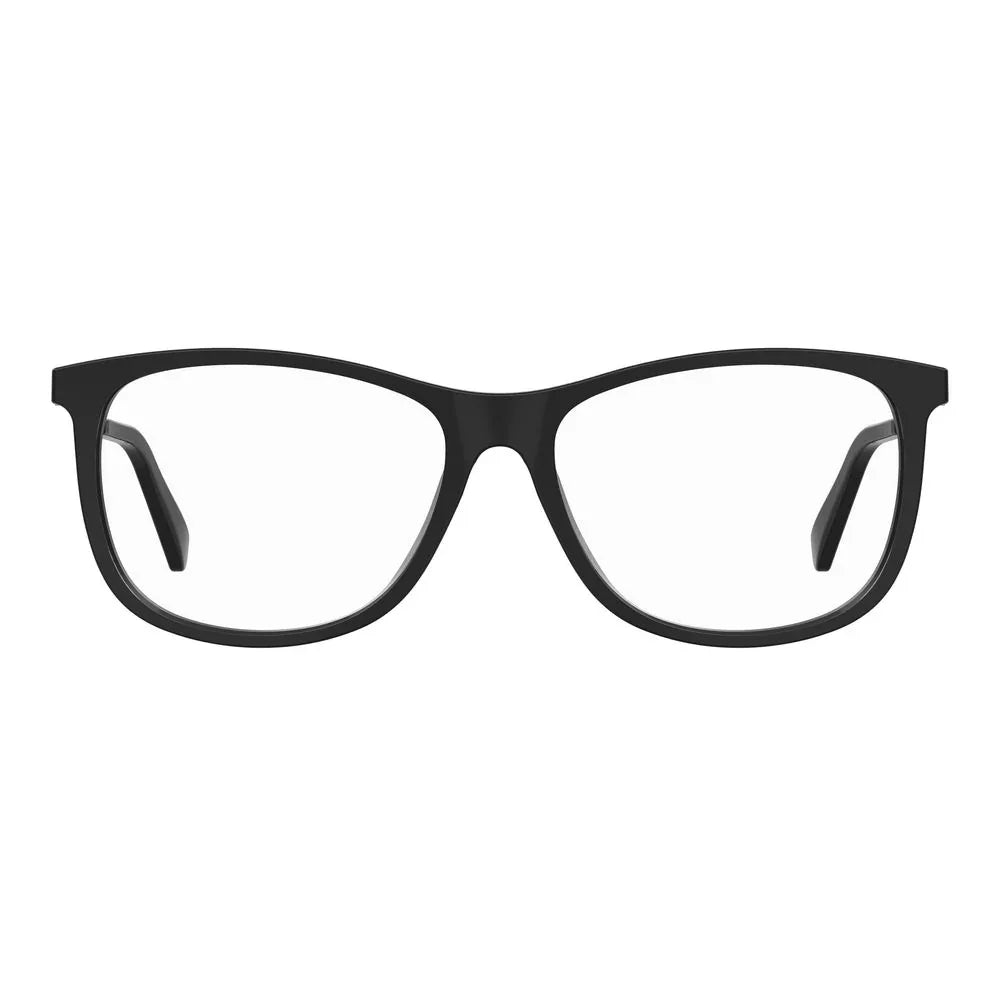 Love Moschino Black Acetate Glasses (Frames) - Zeiniez