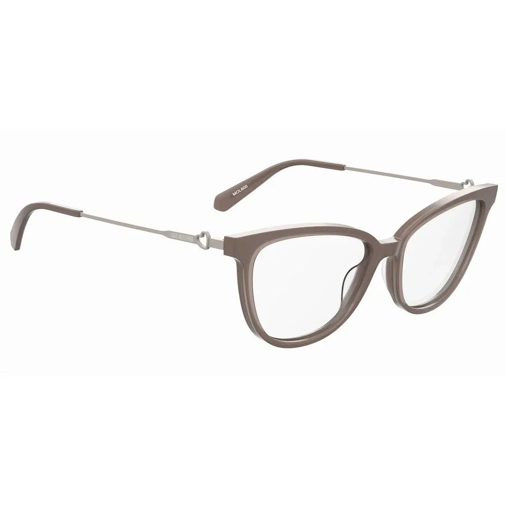 Love Moschino Brown Acetate Glasses (Frames) - Zeiniez