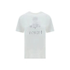 Marant Etoile White Linen T-Shirt - Zeiniez