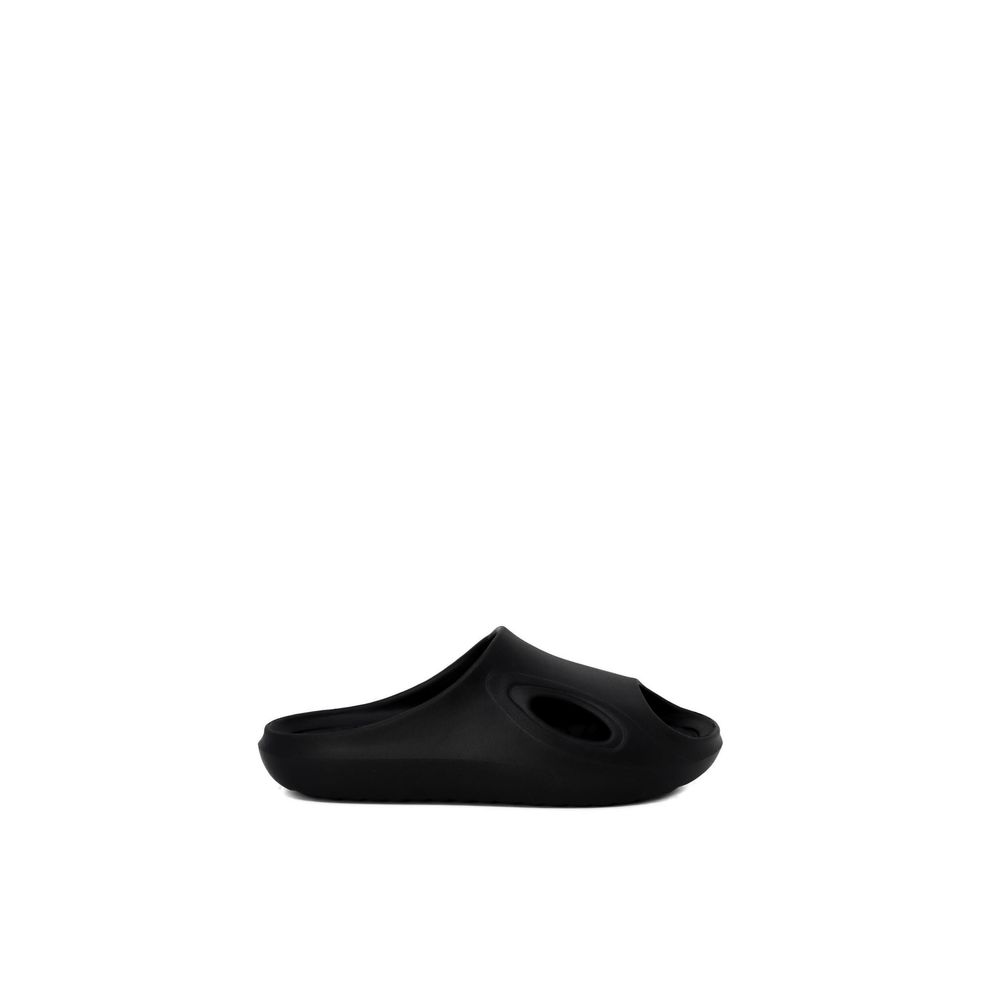 Antony Morato Black Polyethylene Slippers - Zeiniez