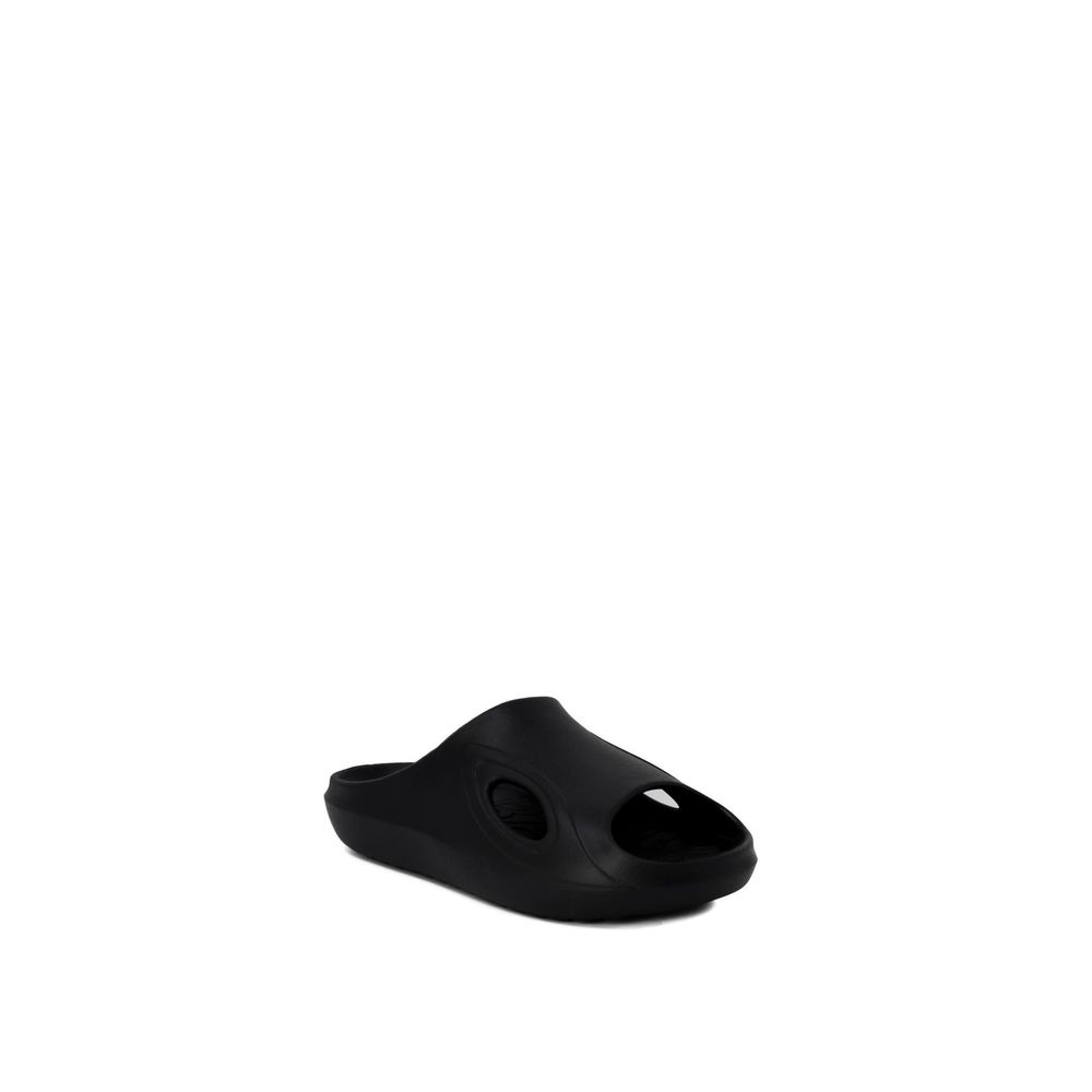 Antony Morato Black Polyethylene Slippers - Zeiniez