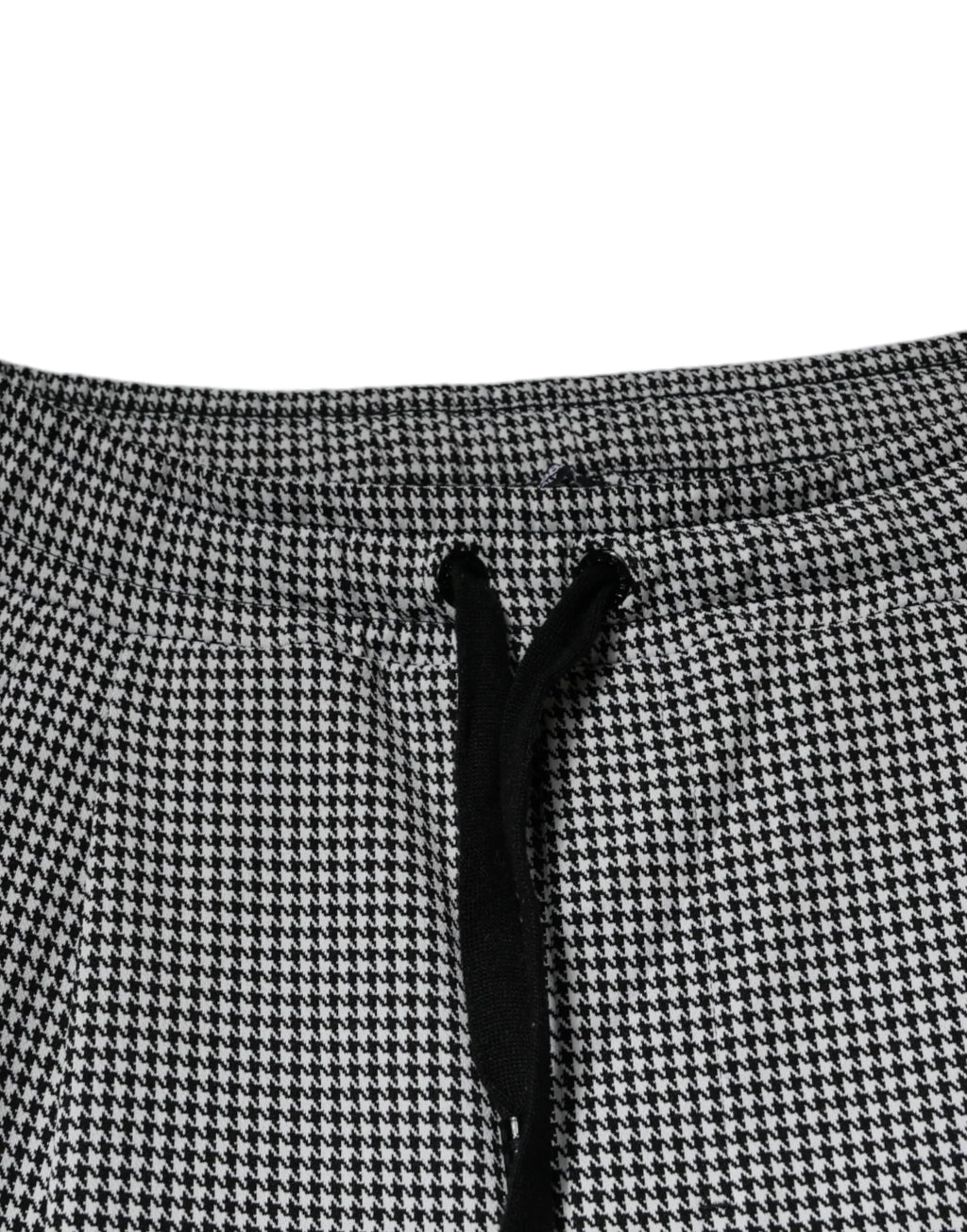 Dolce & Gabbana Black White Houndstooth Skinny Dress Pants - Zeiniez