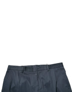 Dolce & Gabbana Dark Blue Cotton Stretch Skinny Men Dress Pants - Zeiniez