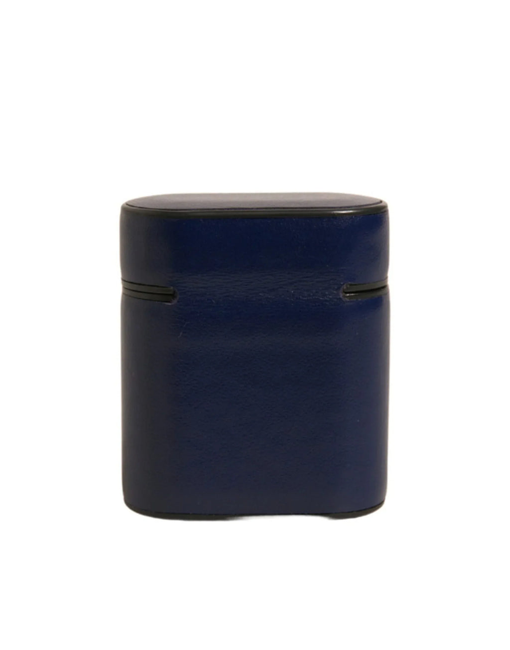 Dolce & Gabbana Blue Leather Logo Print Flip Holder Airpods Case - Zeiniez