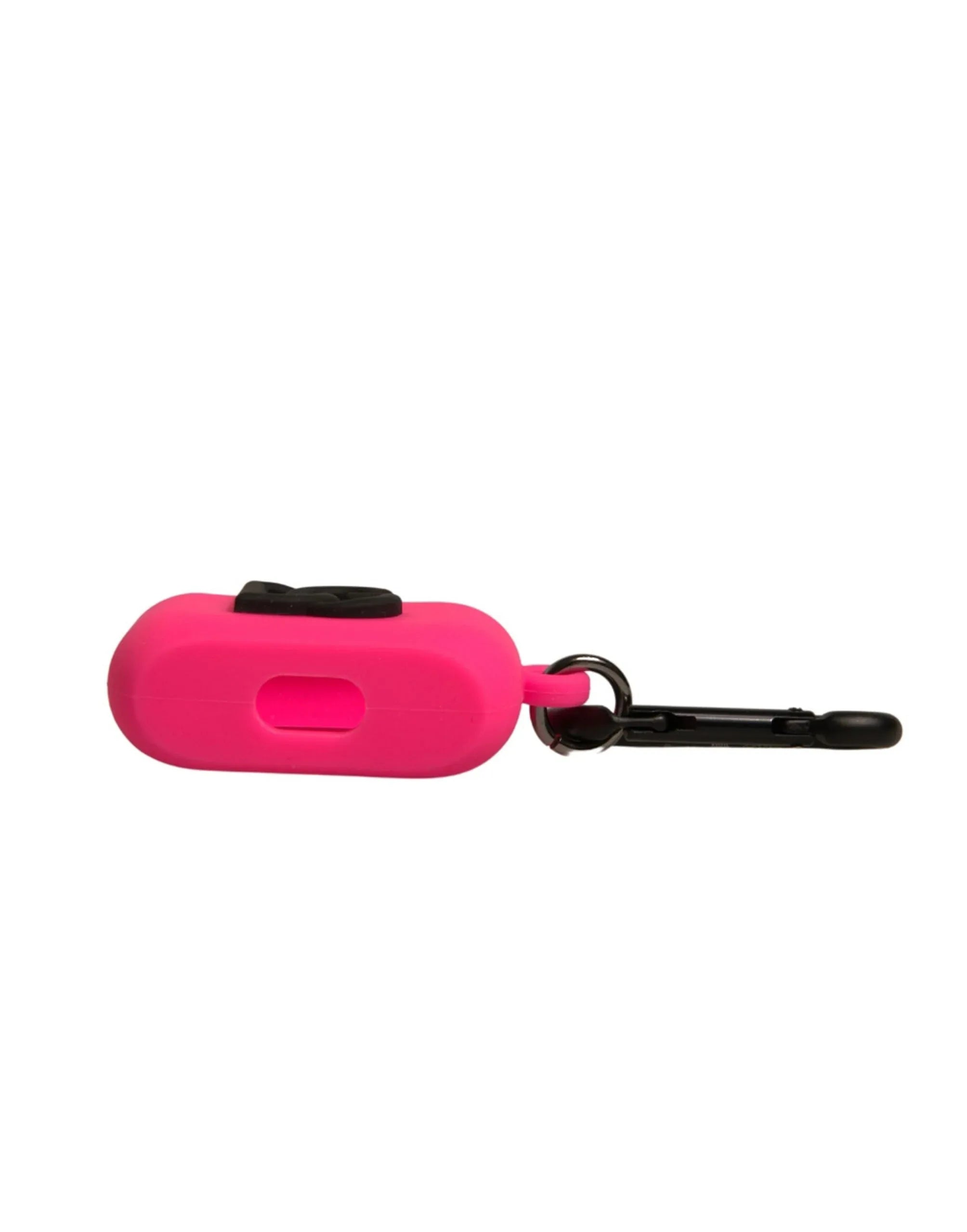 Dolce & Gabbana Pink Silicone Rubber Logo Embossed Airpods Case - Zeiniez