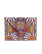 Dolce & Gabbana Multicolor Carretto Siciliano Envelope Post Card Holder - Zeiniez