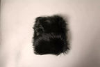 Dolce & Gabbana Black Fur Shoulder Collar Wrap Shawl Scarf - Zeiniez
