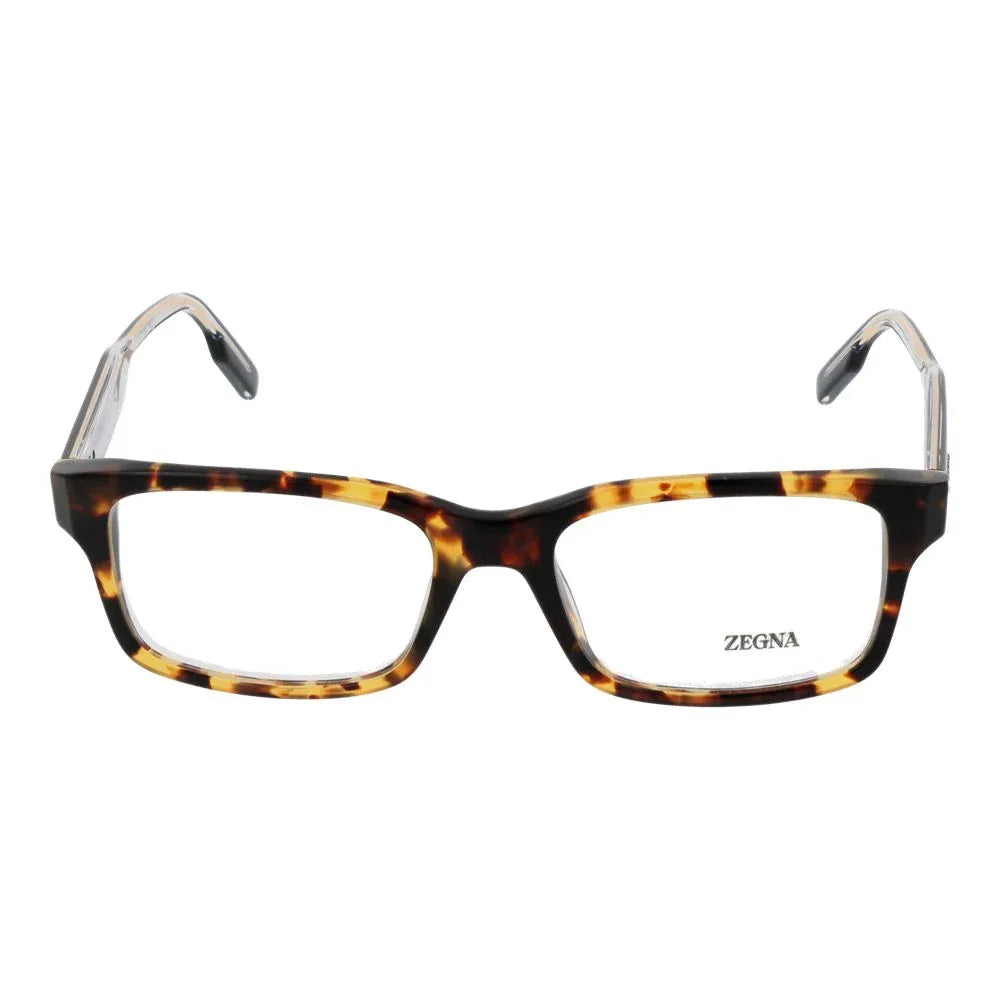 Ermenegildo Zegna Brown Acetate Glasses (Frames) - Zeiniez