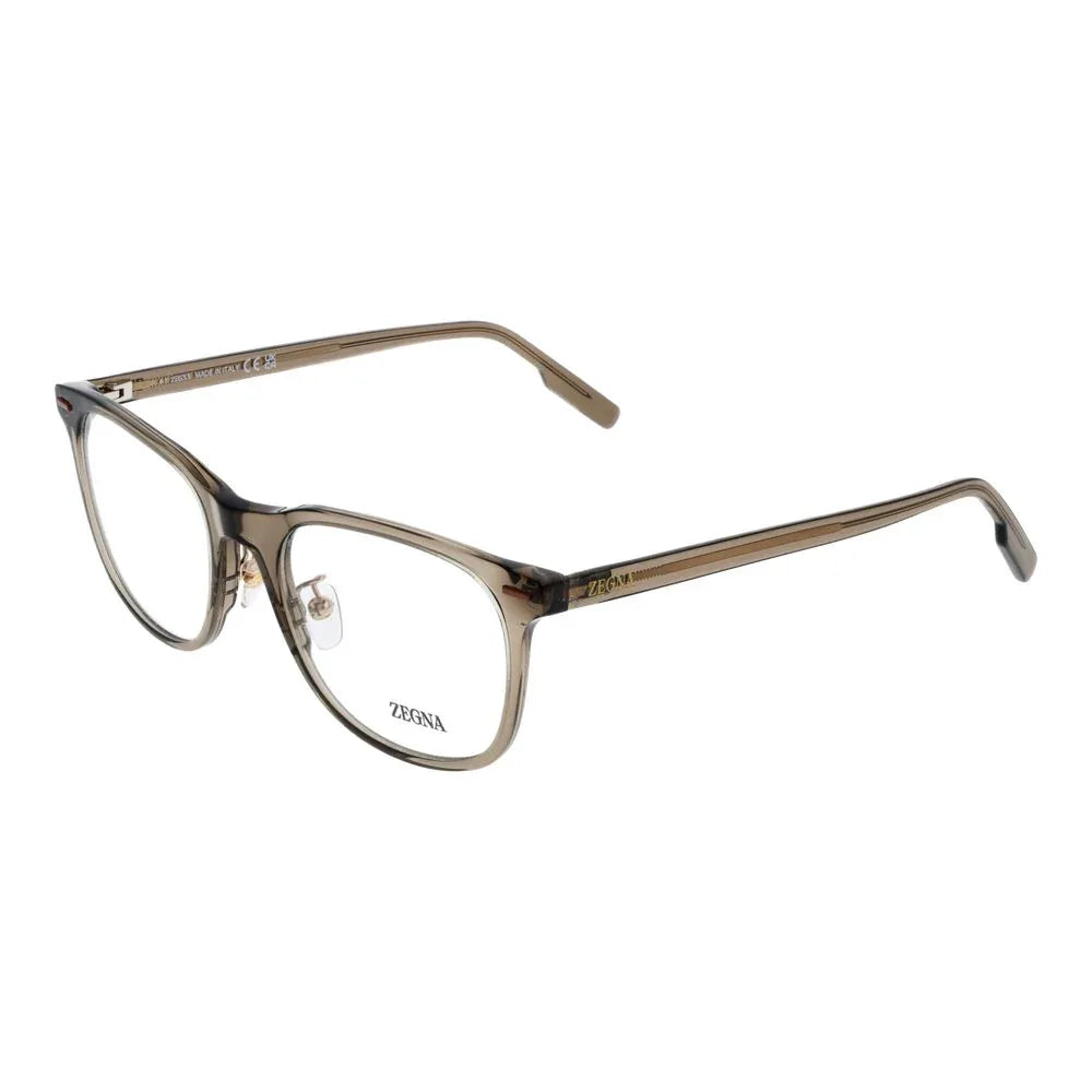 Ermenegildo Zegna Brown Acetate Glasses (Frames) - Zeiniez