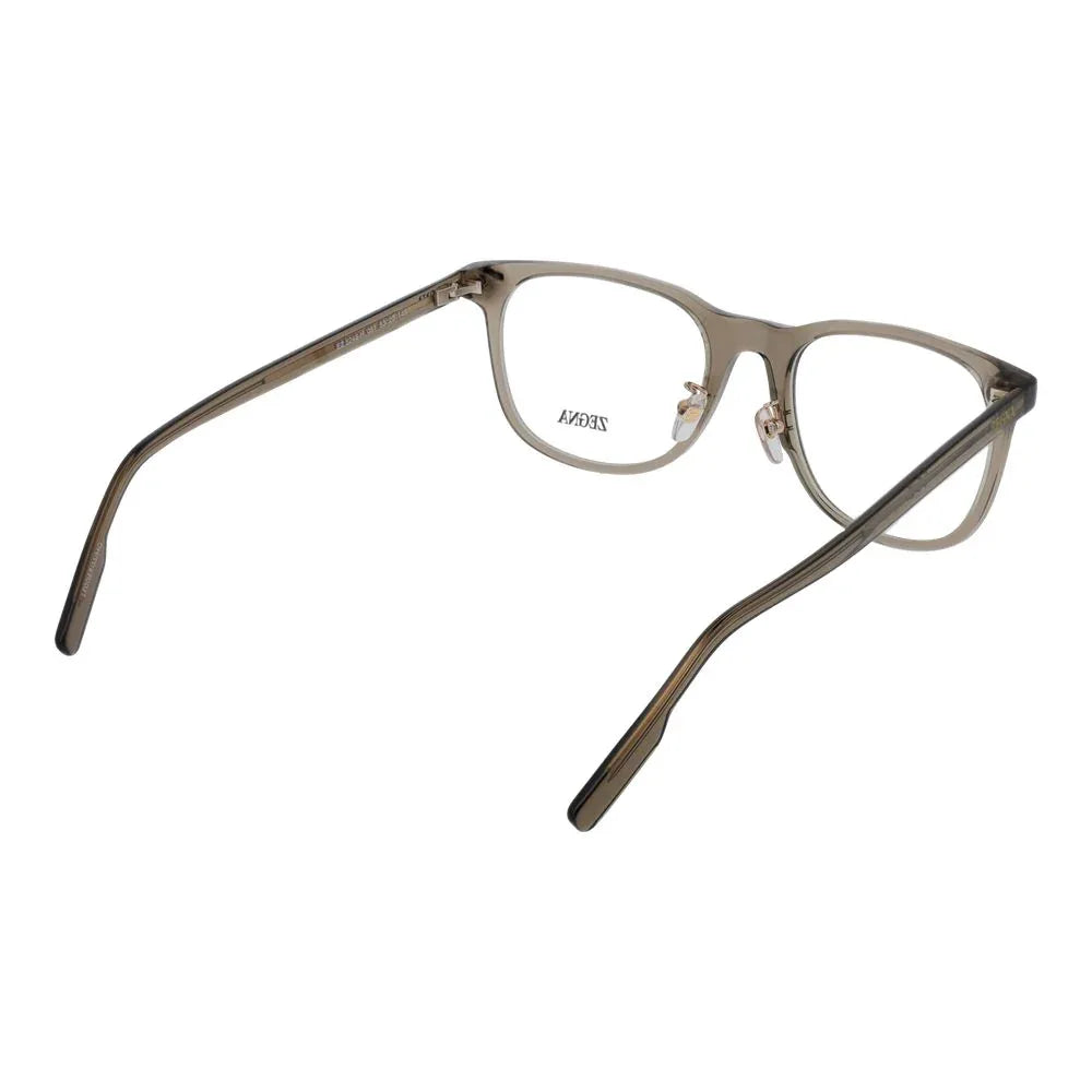 Ermenegildo Zegna Brown Acetate Glasses (Frames) - Zeiniez