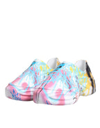 Dolce & Gabbana Multicolor Graffiti Daymaster Sneakers Shoes - Zeiniez