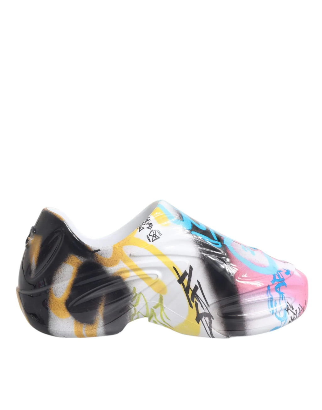 Dolce & Gabbana Multicolor Graffiti Daymaster Sneakers Shoes - Zeiniez