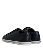 Dolce & Gabbana Blue Low Top Men Saint Tropez Sneakers Shoes - Zeiniez