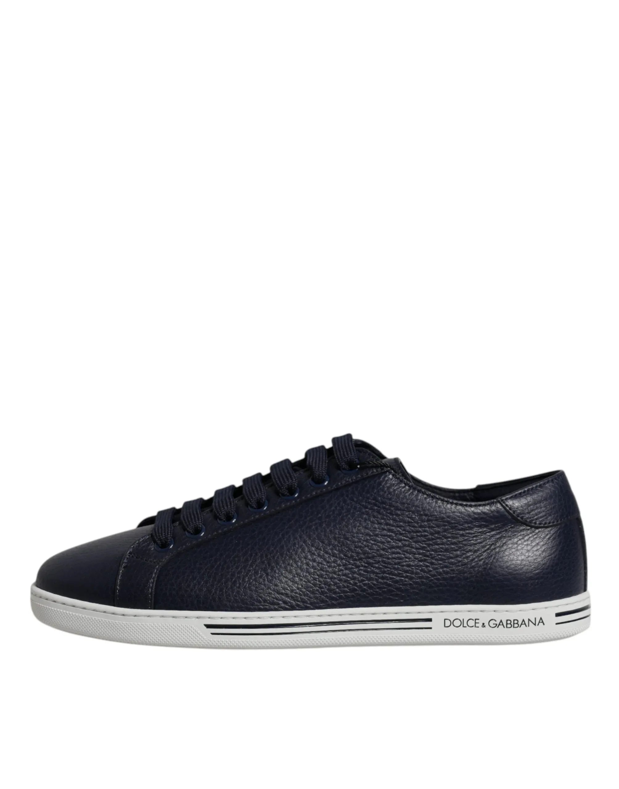 Dolce & Gabbana Blue Low Top Men Saint Tropez Sneakers Shoes - Zeiniez