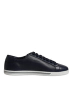 Dolce & Gabbana Blue Low Top Men Saint Tropez Sneakers Shoes - Zeiniez
