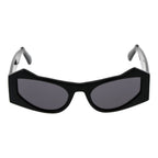 GCDS Black Acetate Sunglasses