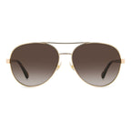 Kate Spade Gold Metal Sunglasses