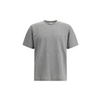 Saint Laurent Grey Cotton Oversized T-shirt - Zeiniez