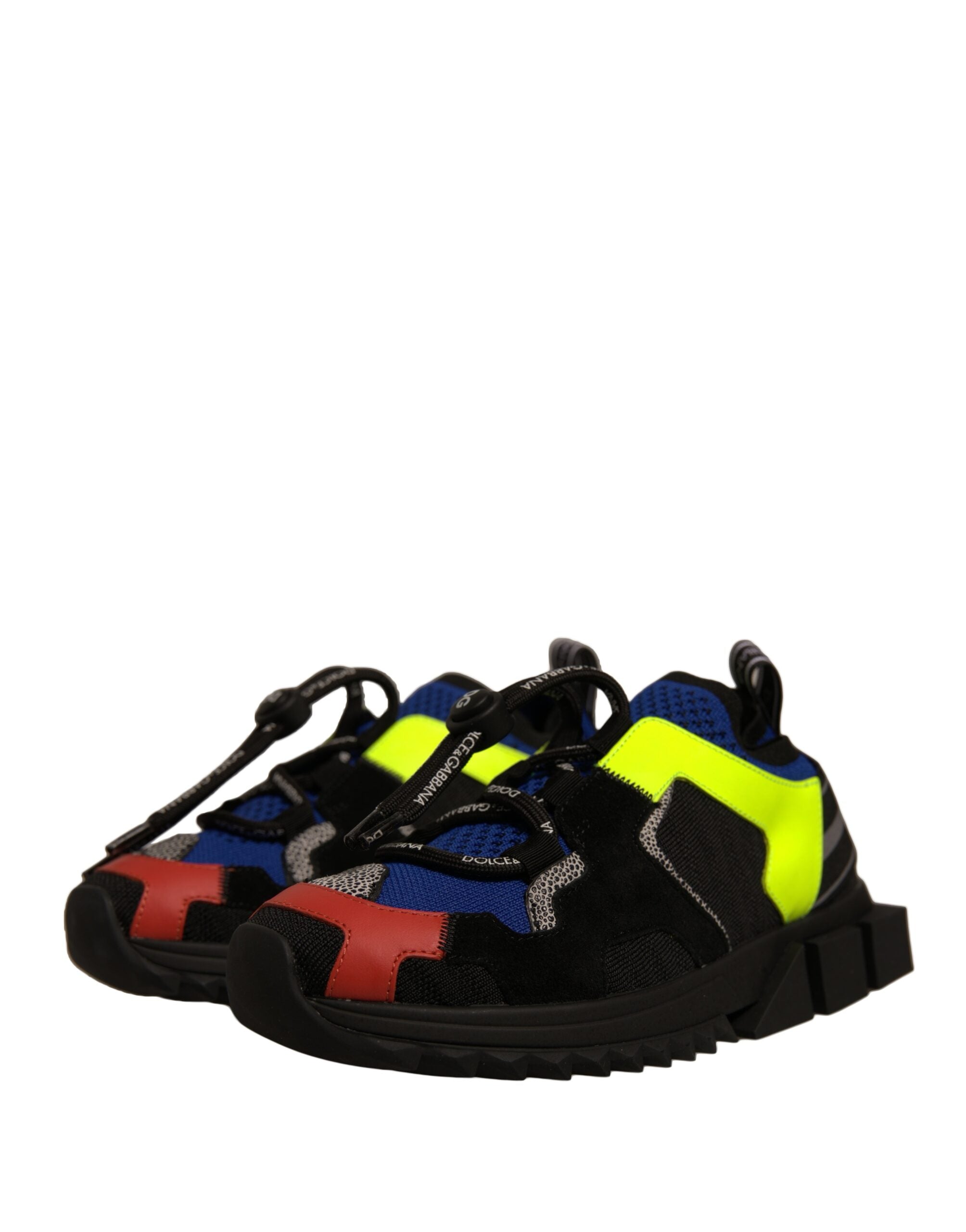 Dolce & Gabbana Multicolor Low Top Sorrento Sneakers Shoes - Zeiniez
