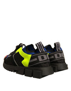 Dolce & Gabbana Multicolor Low Top Sorrento Sneakers Shoes - Zeiniez