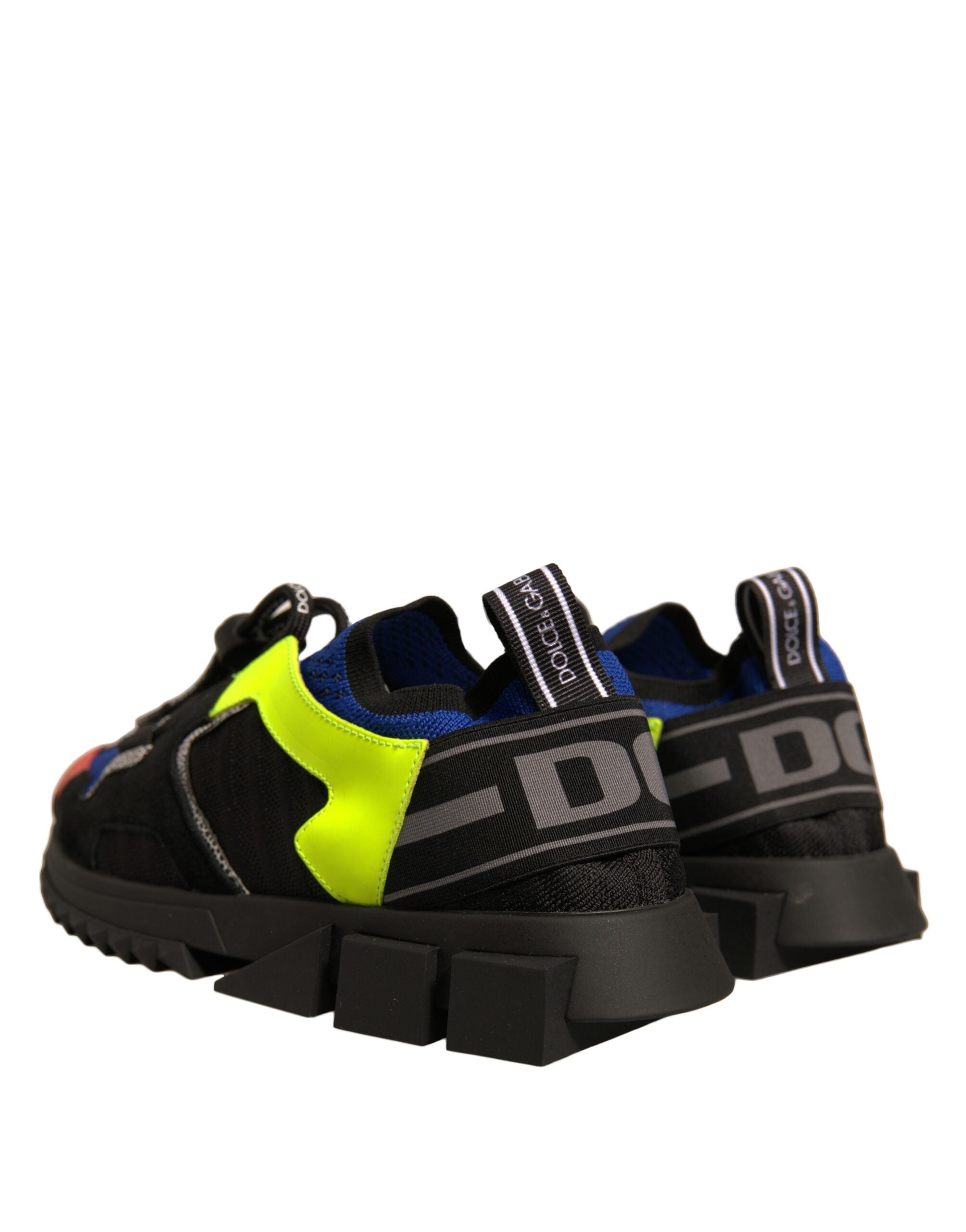 Dolce & Gabbana Multicolor Low Top Sorrento Sneakers Shoes - Zeiniez