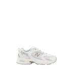 New Balance White Leather Tier 3 Sneakers - Zeiniez