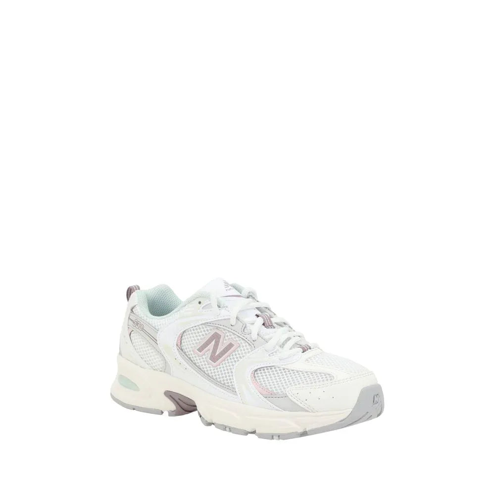 New Balance White Leather Tier 3 Sneakers - Zeiniez