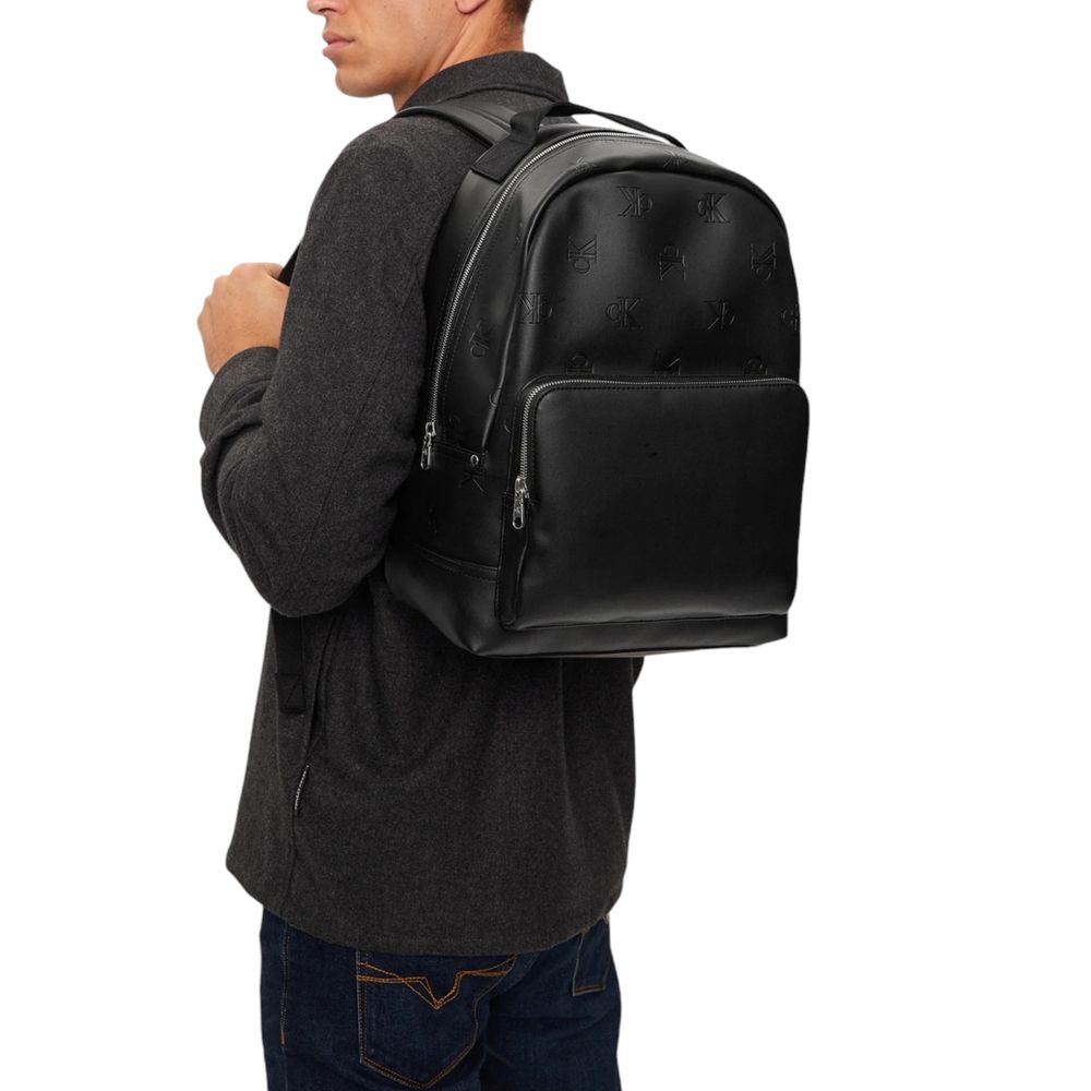 Calvin Klein Jeans Black Polyethylene Backpack - Zeiniez
