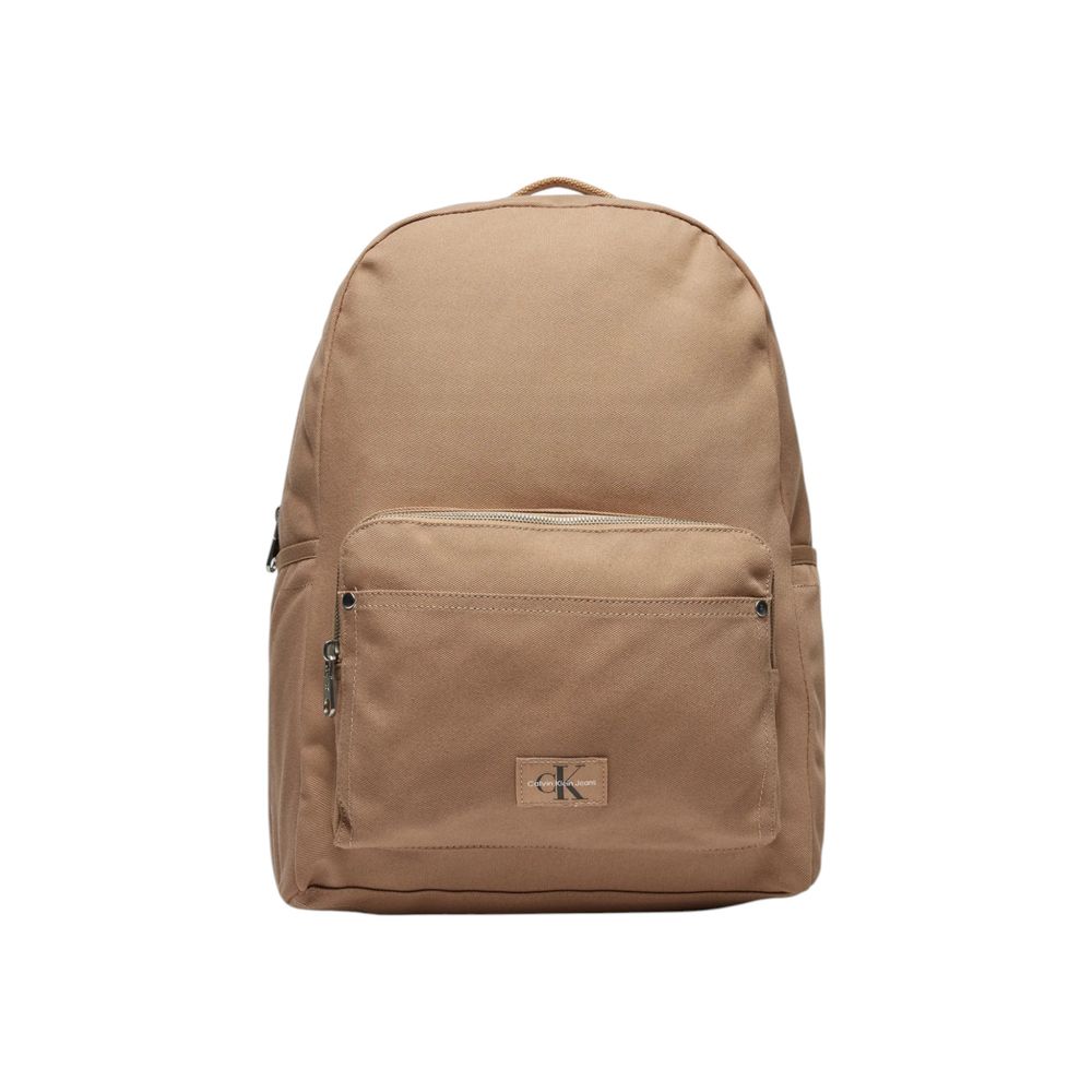 Calvin Klein Jeans Beige Recycled Polyester Backpack - Zeiniez