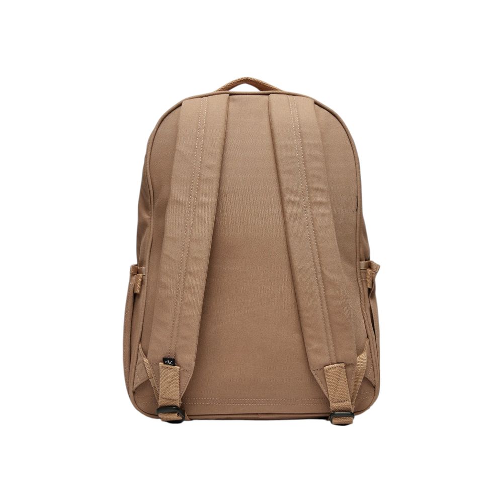 Calvin Klein Jeans Beige Recycled Polyester Backpack - Zeiniez