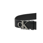 Calvin Klein Jeans Black Leather Regular Belt - Zeiniez