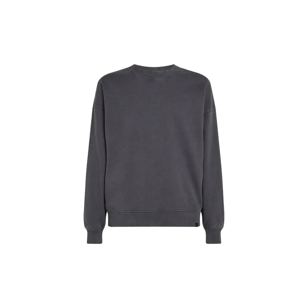 Calvin Klein Jeans Gray Cotton Sweatshirt - Zeiniez