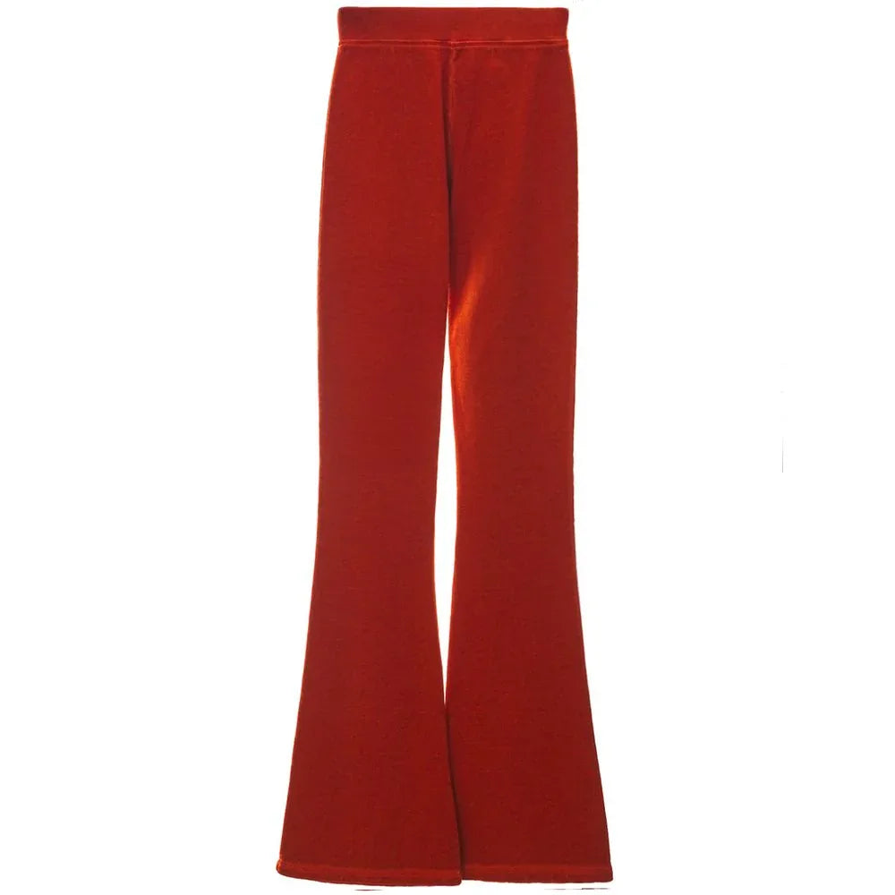 Dsquared² Red Cotton Athletic Pants - Zeiniez