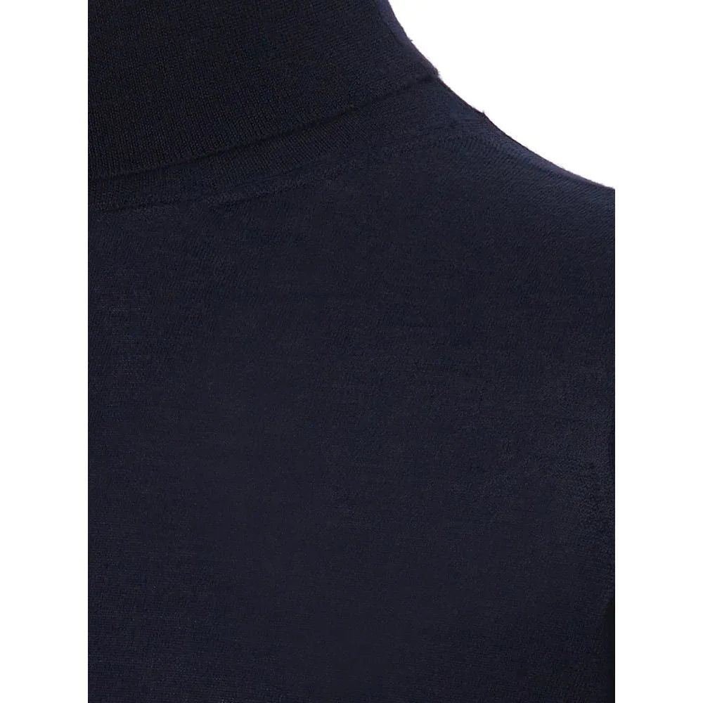 Colombo Blue Cashmere Turtleneck - Zeiniez