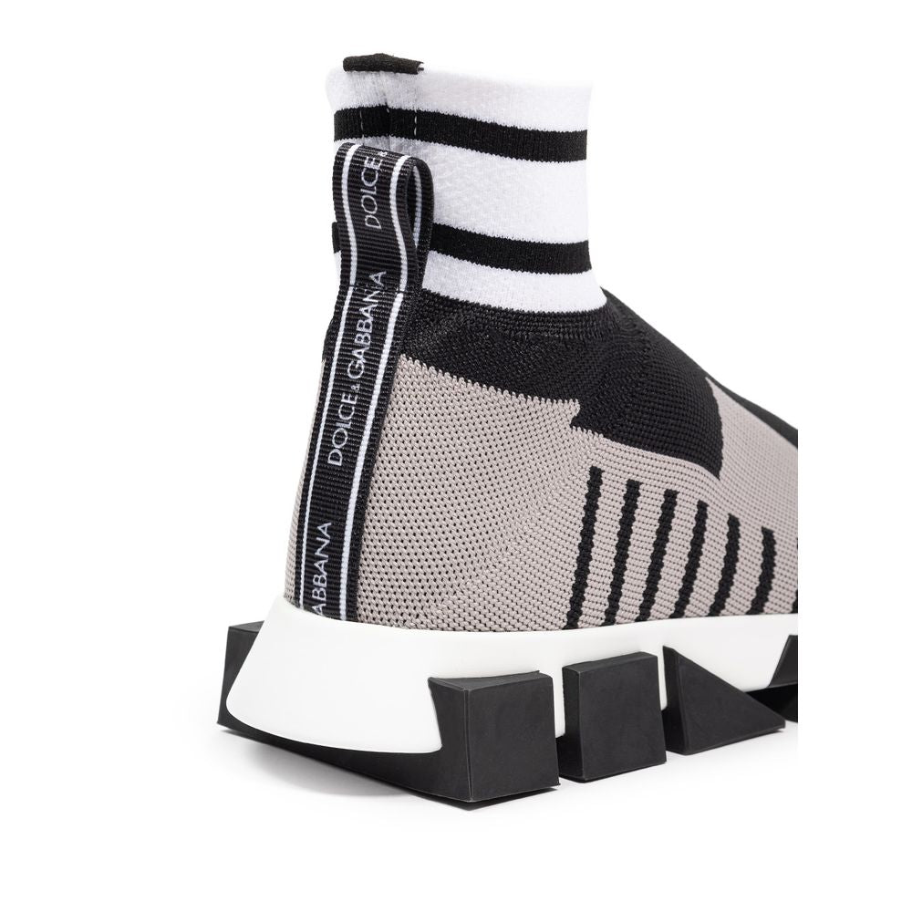 Dolce & Gabbana Black Fabric Sneaker - Zeiniez