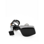 MACH & MACH Black Leather Stiletto Heel Sandals - Zeiniez