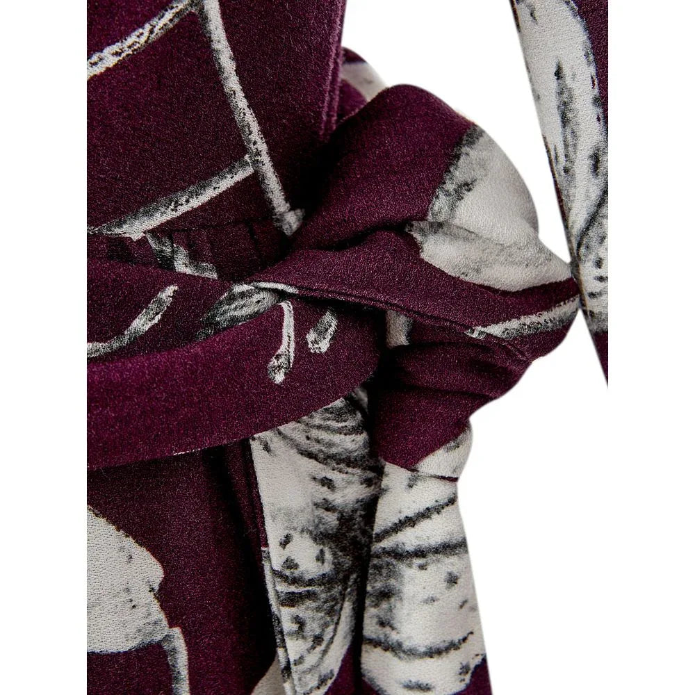 Lardini Purple Viscose Casual Dress - Zeiniez