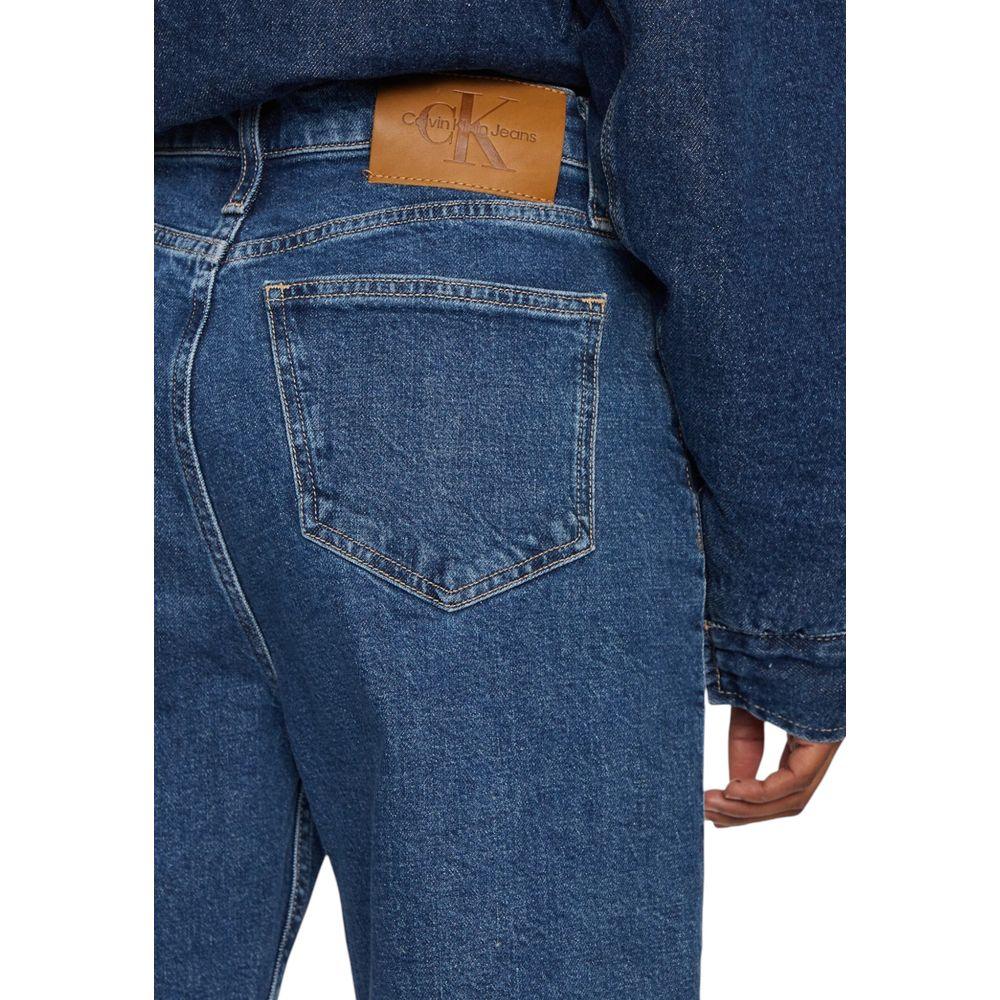 Calvin Klein Jeans Blue Cotton Mom Jeans - Zeiniez