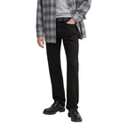 Calvin Klein Jeans Black Cotton Relaxed Fit Jeans - Zeiniez