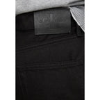 Calvin Klein Jeans Black Cotton Relaxed Fit Jeans - Zeiniez