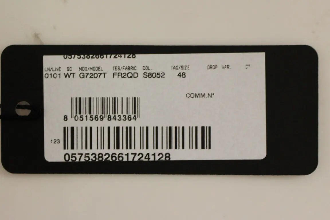 Dolce & Gabbana Gray Striped Wool Single Breasted Vest Dolce & Gabbana