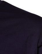 Dolce & Gabbana Purple DG Logo Cotton Crew Neck T-shirt - Zeiniez