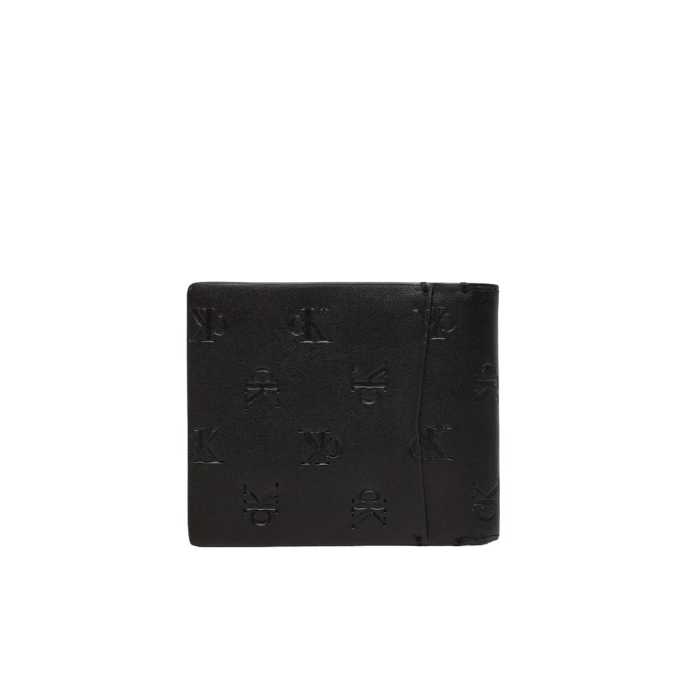 Calvin Klein Jeans Black Leather Wallet - Zeiniez
