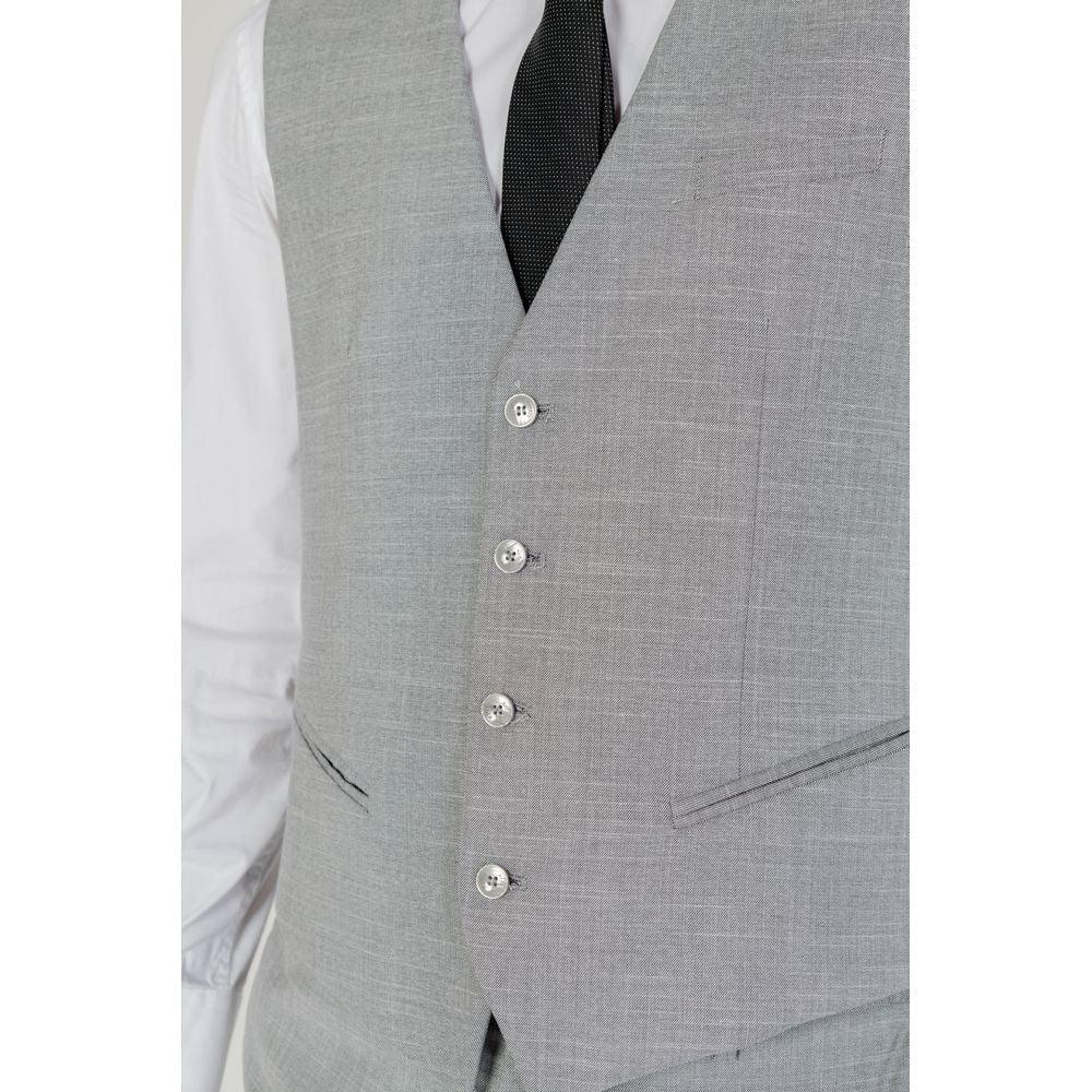 Antony Morato Gray Polyester Waistcoat - Zeiniez